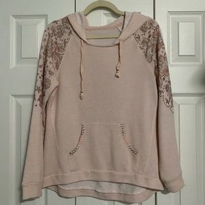 Pale Pink Light Sweatshirt